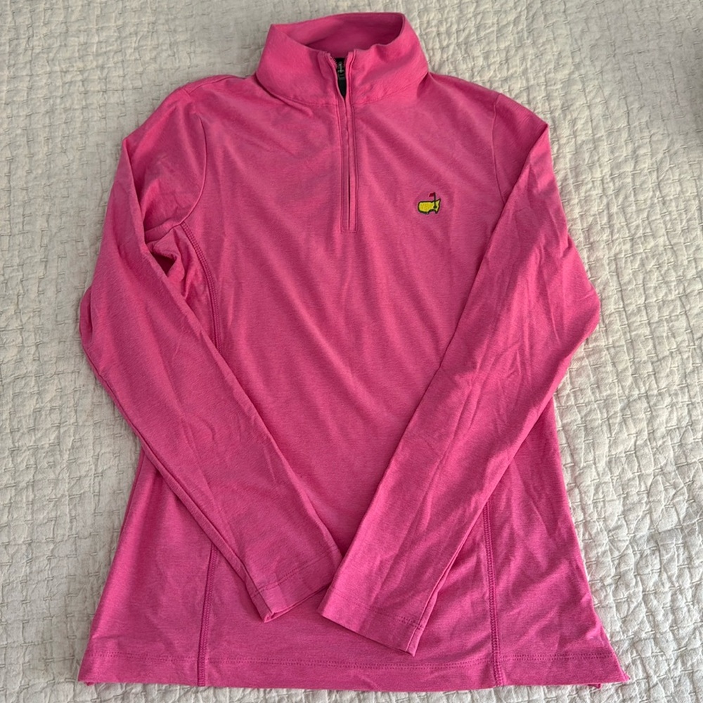 Magnolia Lane Tech Masters Pink Quarter Zip